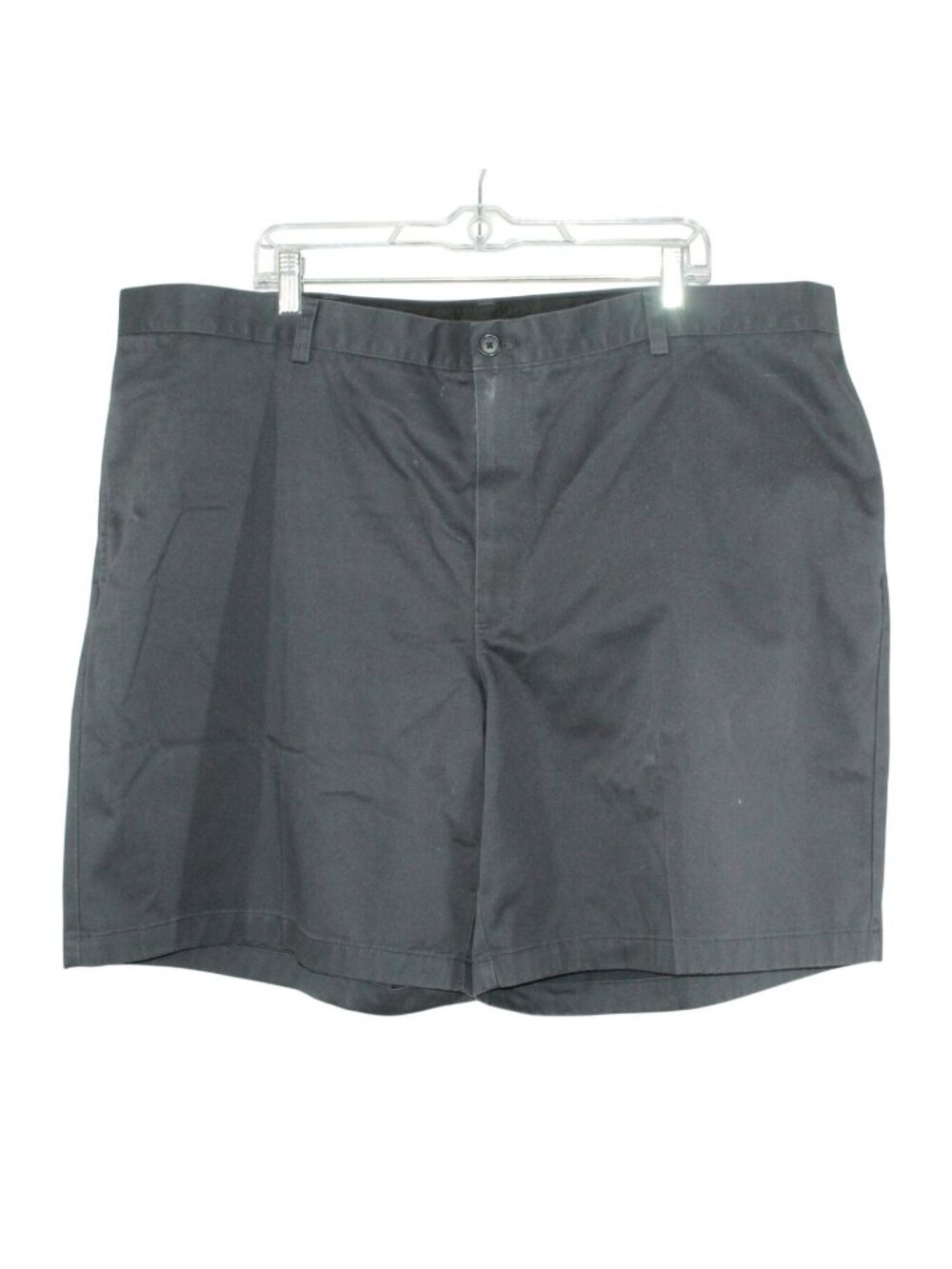 LL Bean Men's Shorts 46 Black Cotton Chino Classic Fit Casual Minimalist Summer